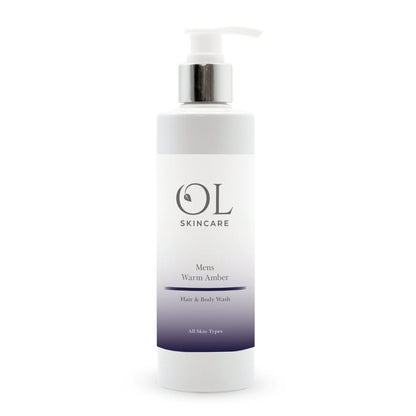 Warm Amber Mens Hair & Body Wash | Own Label - ownlabelskincare