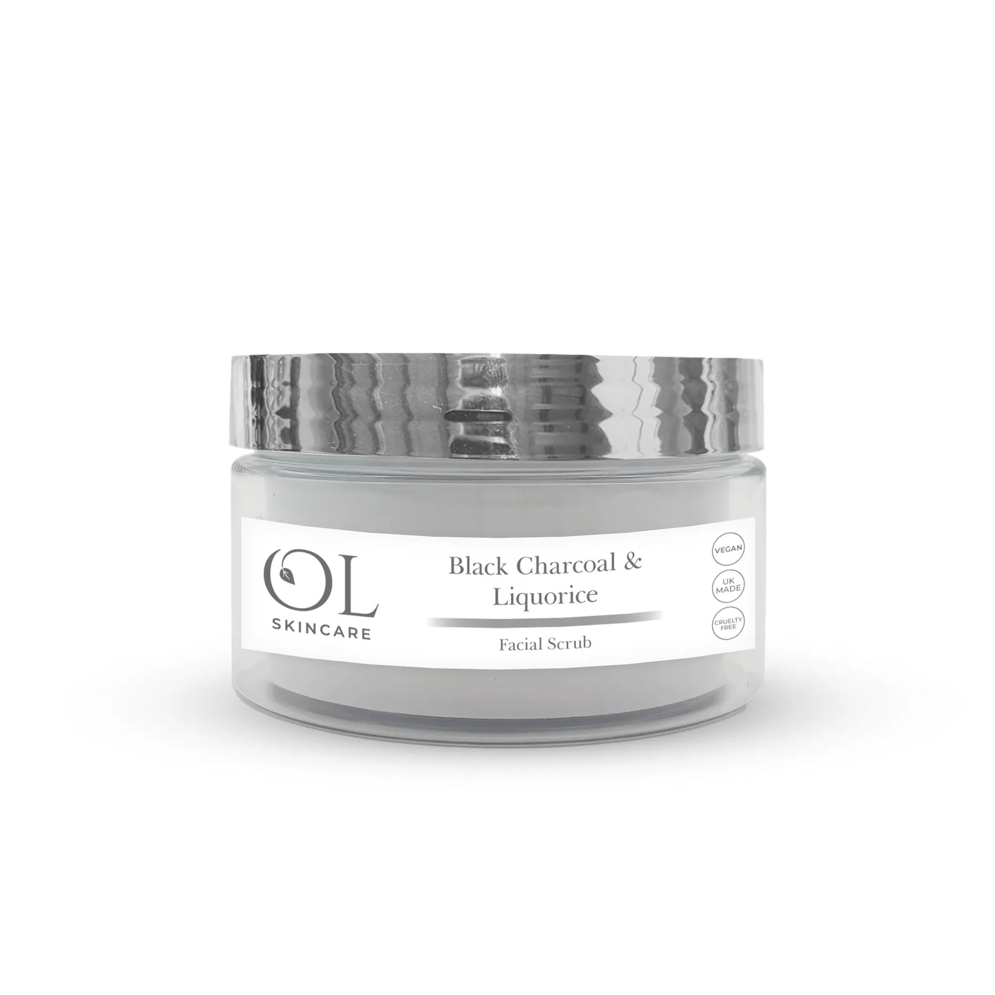 Black Charcoal & Liquorice Face Polish | White Label Skincare - ownlabelskincare
