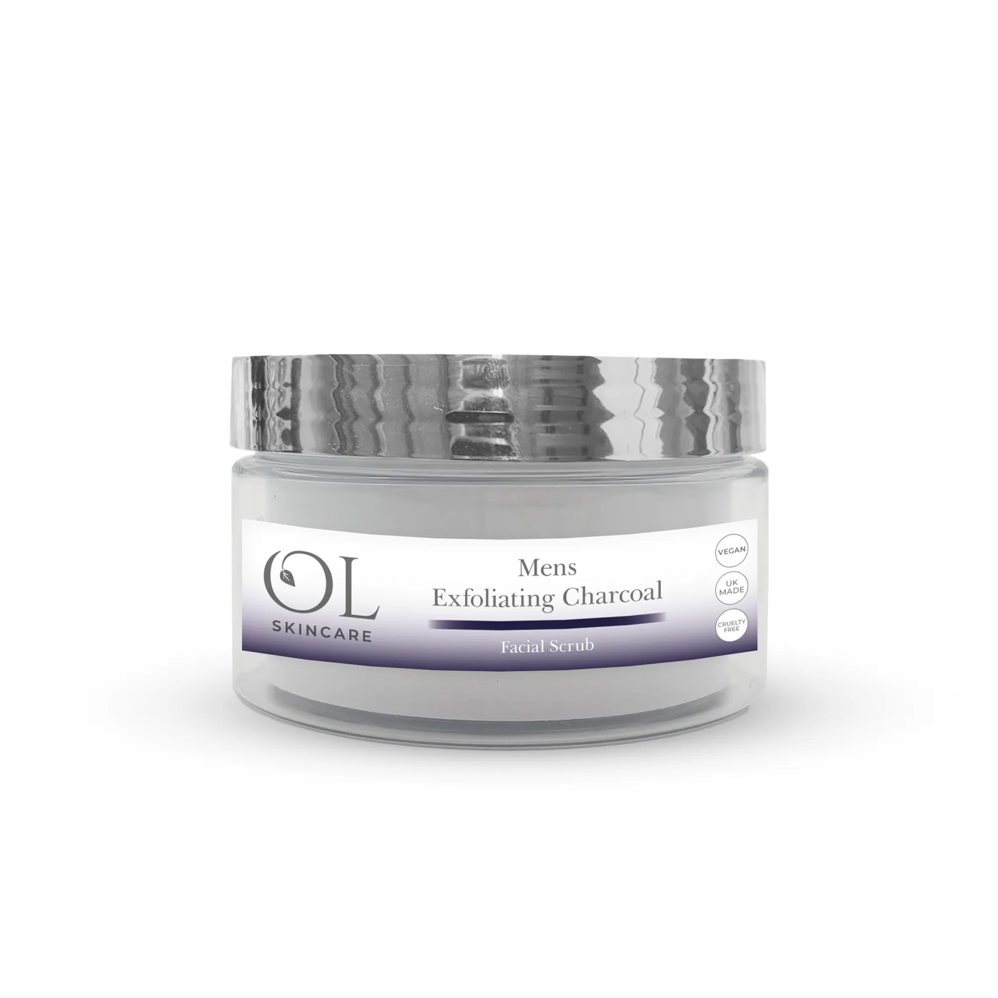 Mens Black Charcoal & Liquorice Facial Polish | Own Label Skincare - ownlabelskincare