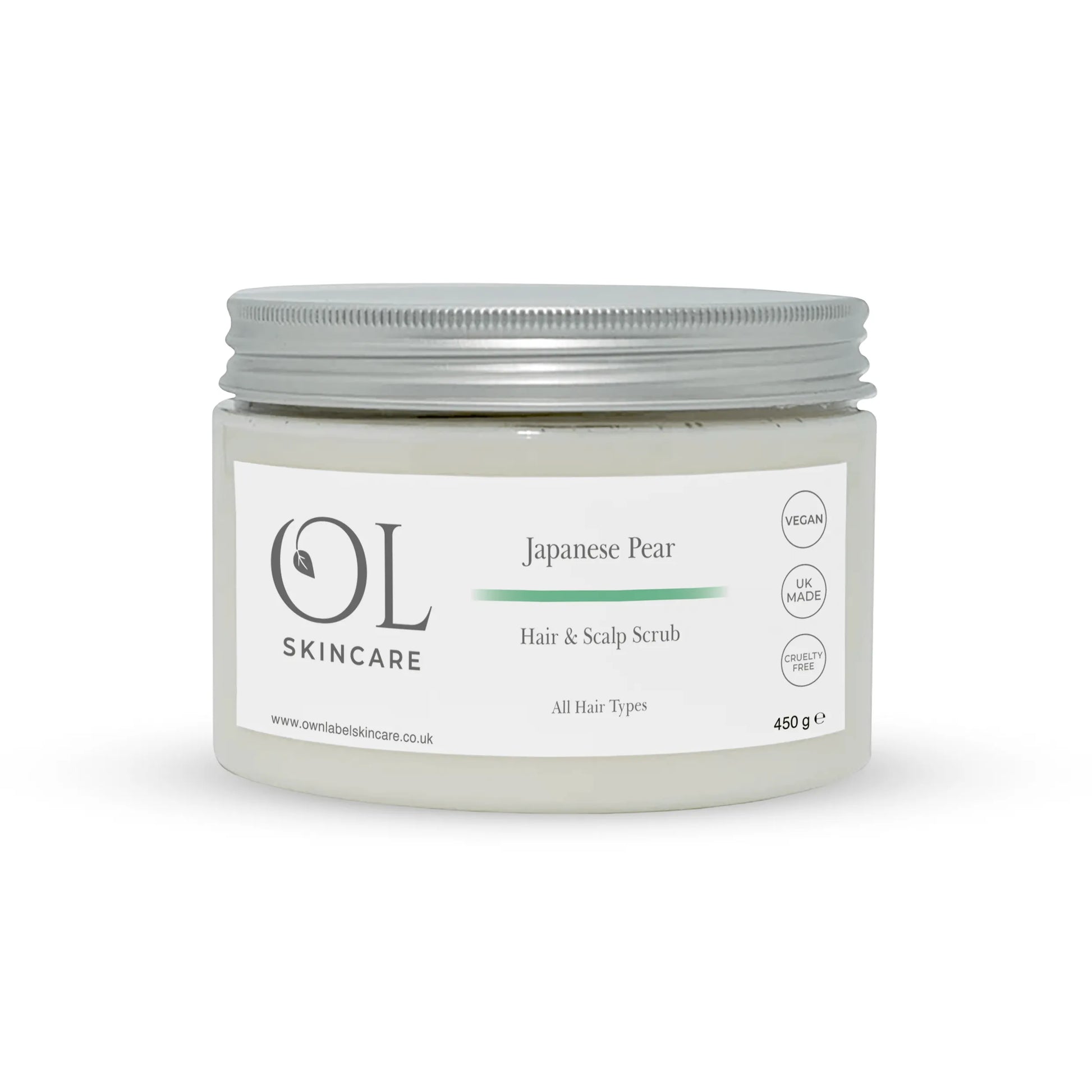 Japanese Pear Scalp Scrub | Own Label Skincare - ownlabelskincare