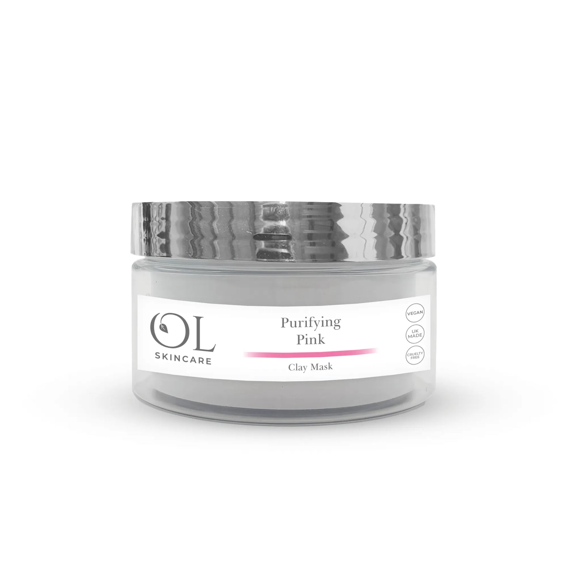 Purifying Pink Clay Mask with Rose | White Label - ownlabelskincare