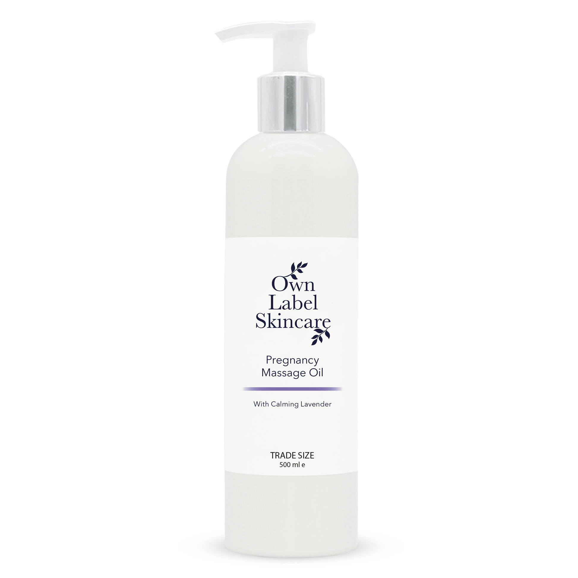 Calming Lavender Pregnancy Massage Oil | White Label Skincare