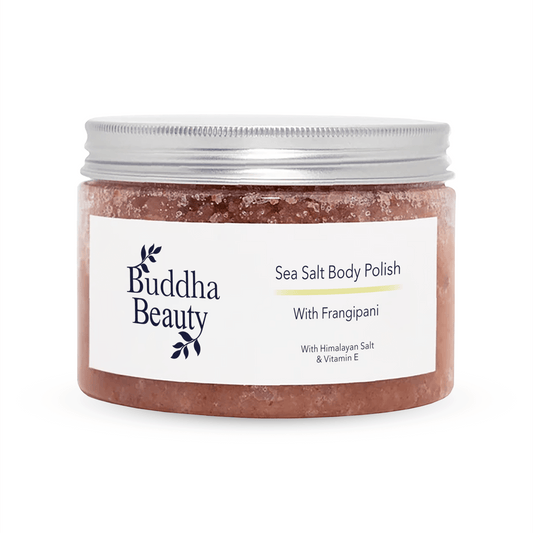 Frangipani Sea Salt Body Polish | Buddha Beauty Trade