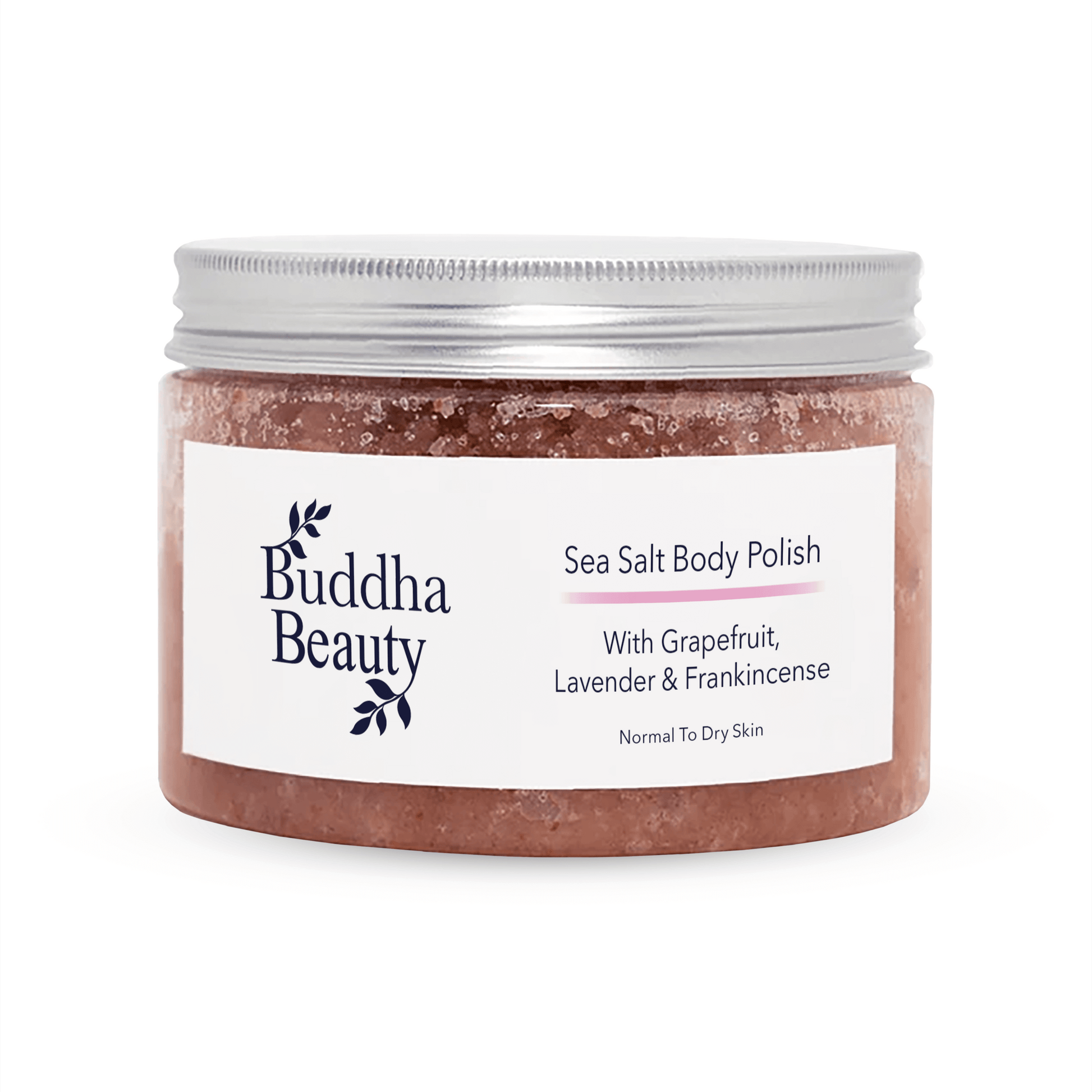 Grapefruit, Lavender & Frankincense Sea Salt Body Polish | Buddha Beauty Trade
