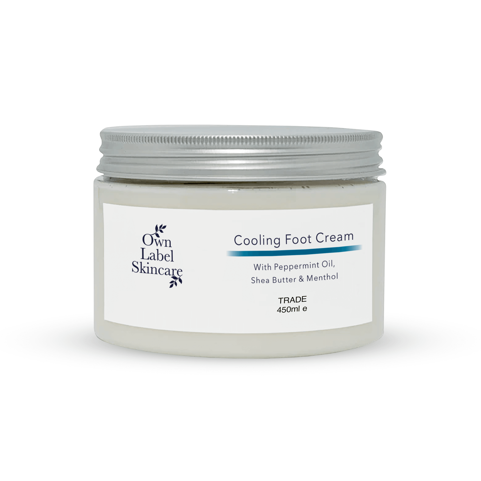 Cooling Foot Cream | Peppermint | White Label Skincare