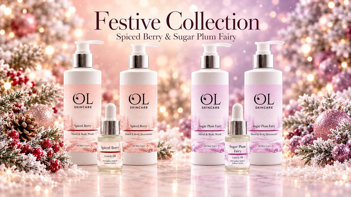 Festive Collection banner featuring Spiced Berry and Sugar Plum Fairy