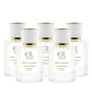 5 bottles of own label skincare fleur lumiere perfume. 