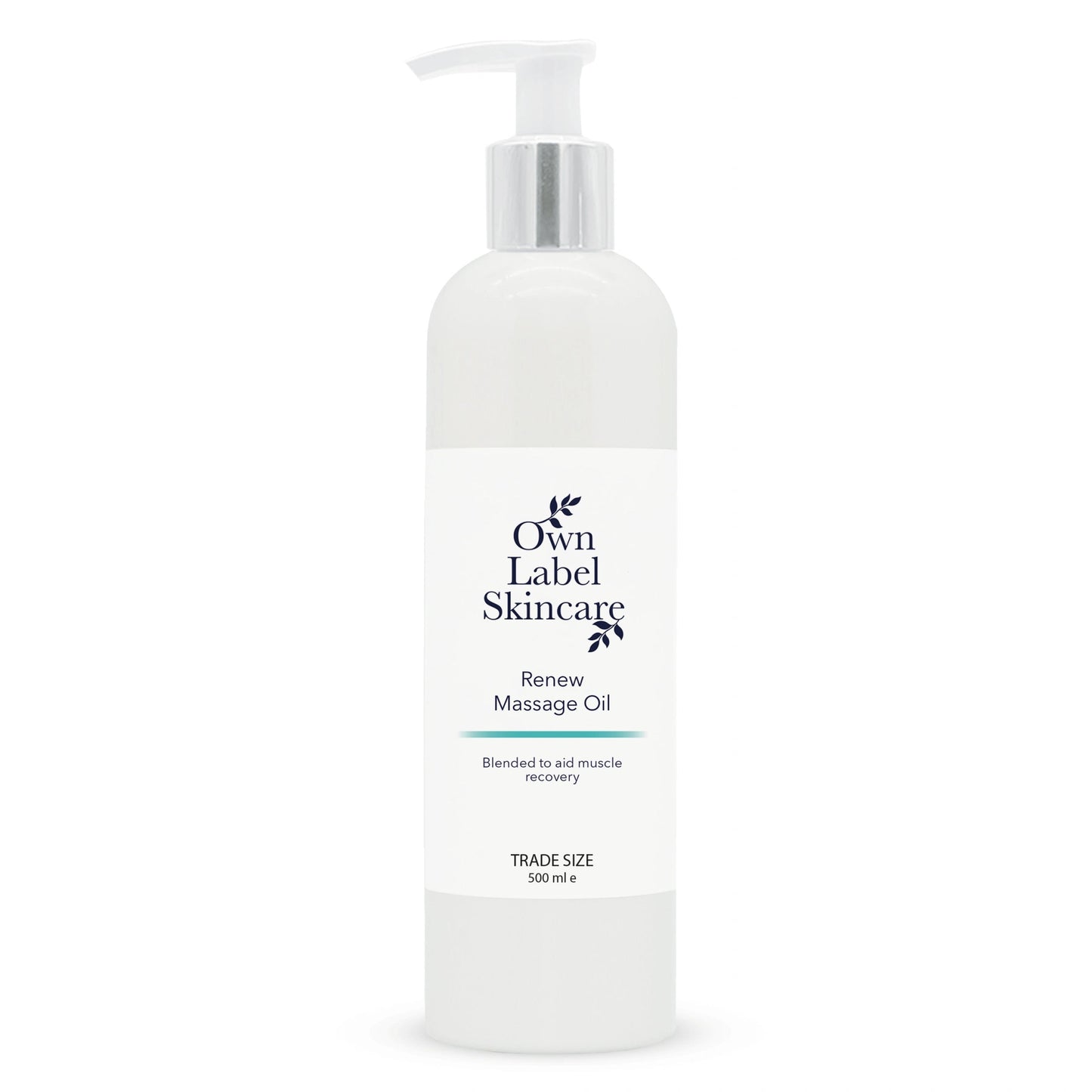 Renew Muscle Recovery Massage Oil | White Label Skincare - ownlabelskincare