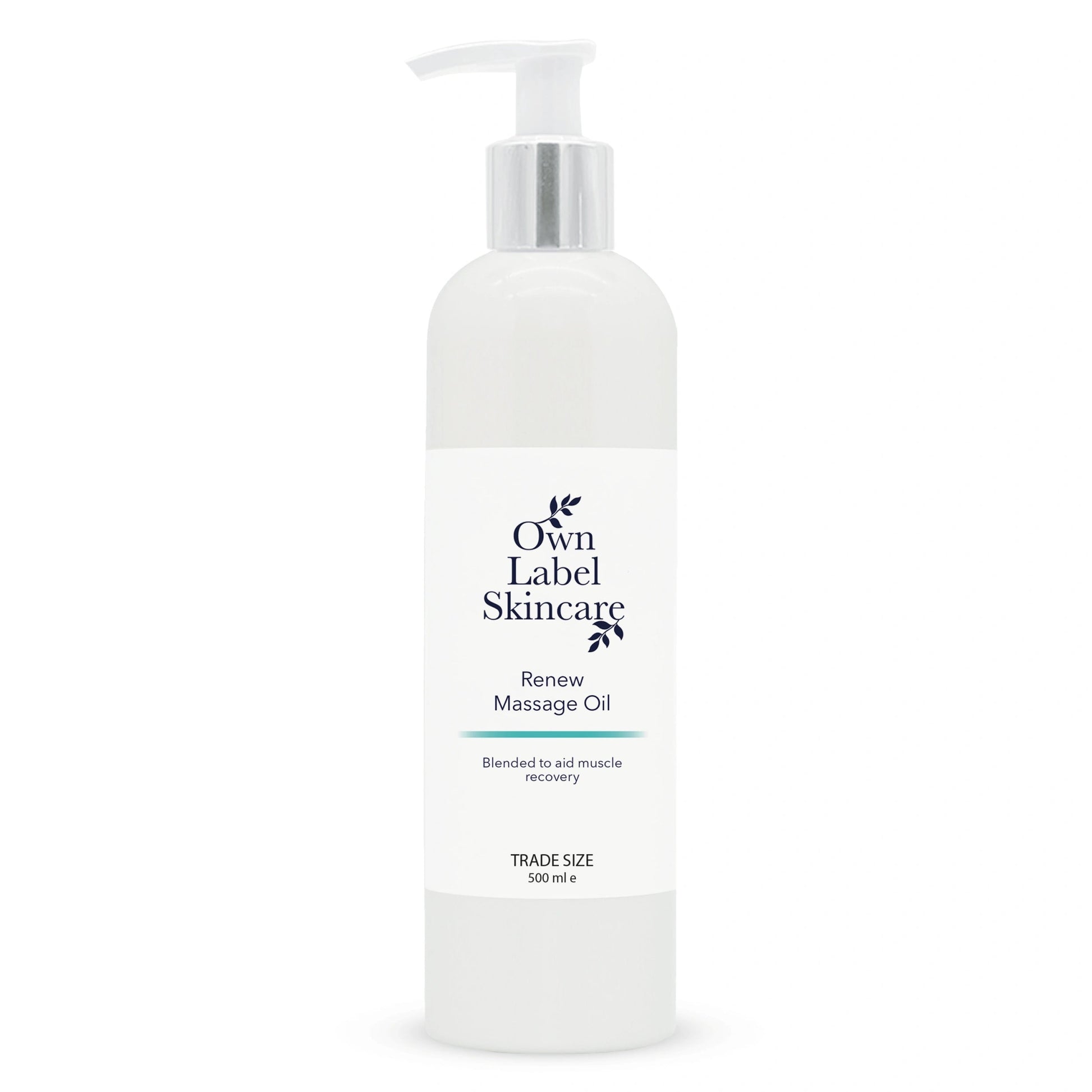 Renew Muscle Recovery Massage Oil | White Label Skincare - ownlabelskincare
