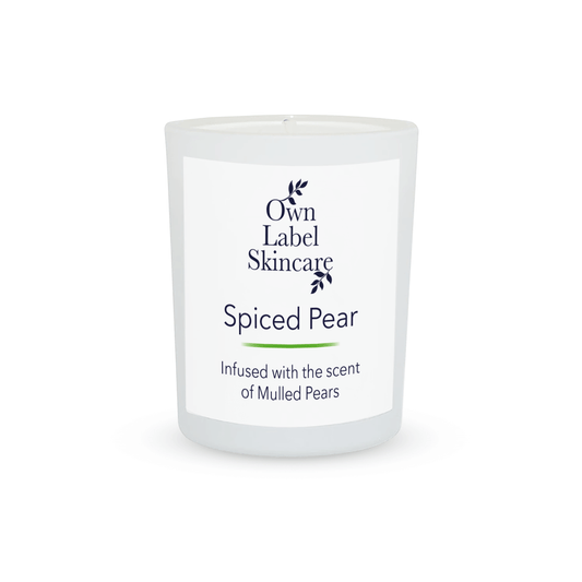Spiced Pear Room Candle (Christmas Only) | White Label Homeware