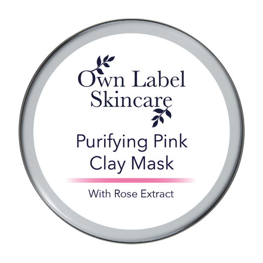 Purifying Pink Clay Mask with Rose | White Label
