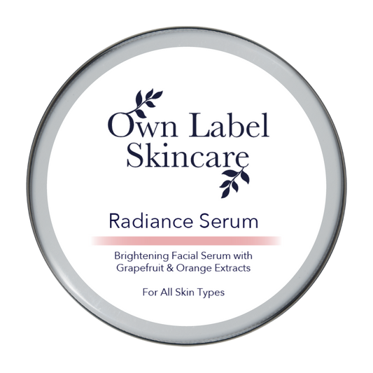 Radiance Facial Serum | Grapefruit & Orange Brightening | White Label Skincare