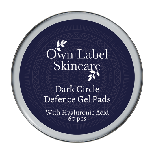 Own Label Skincare. Dark circle defence gel eye pads