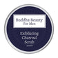 Mens Black Charcoal & Liquorice Facial Polish | Buddha Beauty - ownlabelskincare