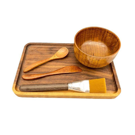 Wooden Mask Mixing Sets